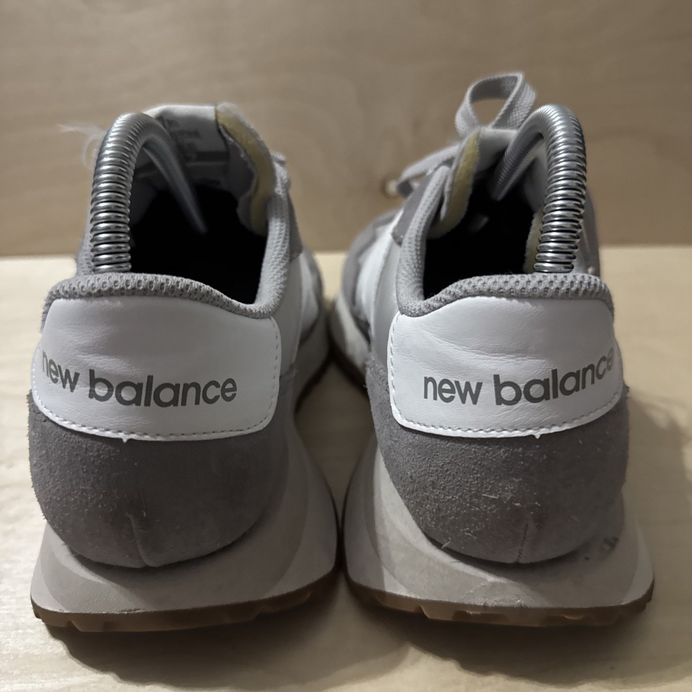 New Balance 237 Mens 7 D Grey White Lifestyle Sneakers Shoes Casual MS237GE - Picture 4 of 7